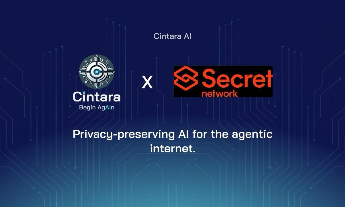 Cintara partners with Secret AI to integrate privacy-focused AI into blockchain.